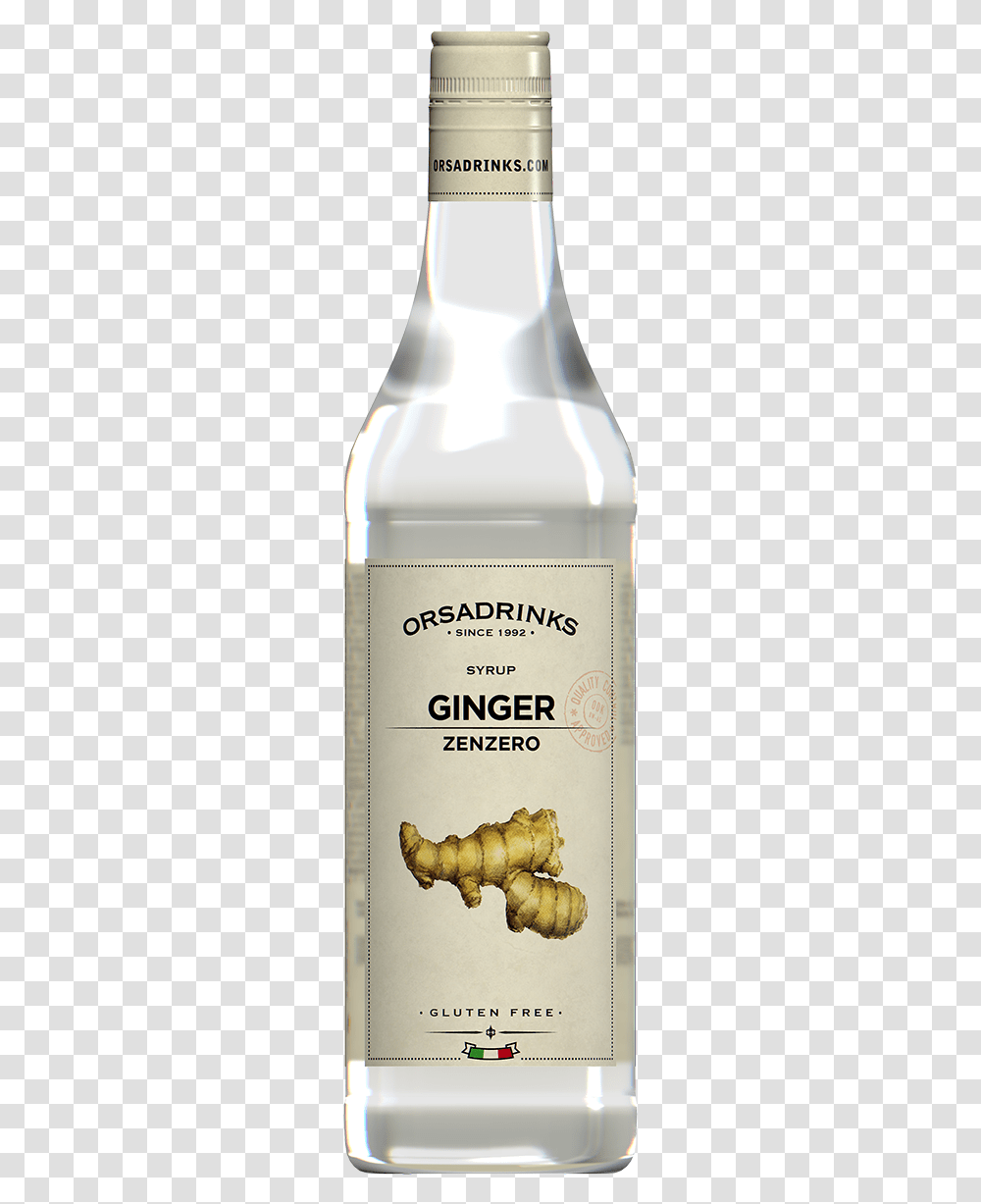Odk Ginger Syrup Sirope De Jengibre, Liquor, Alcohol, Beverage, Drink Transparent Png