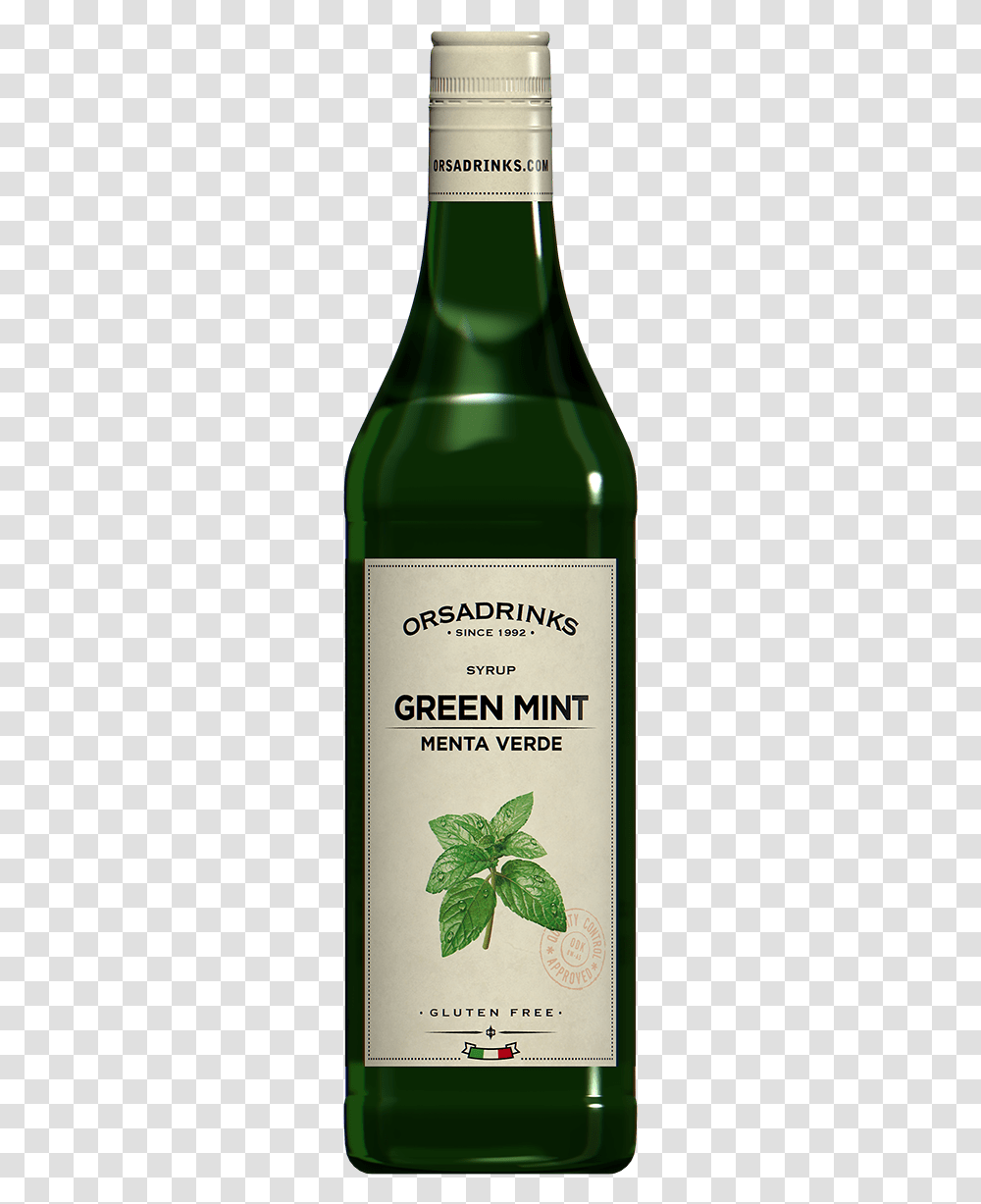 Odk Green Mint Syrup Odk Syrup Green Mint, Absinthe, Liquor, Alcohol, Beverage Transparent Png