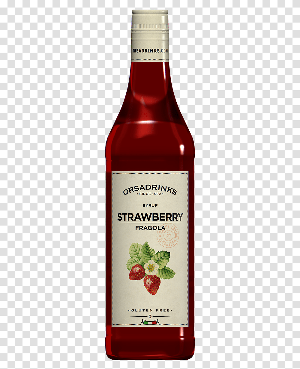 Odk Strawberry Syrup Violet Syrup Odk, Liquor, Alcohol, Beverage, Drink Transparent Png