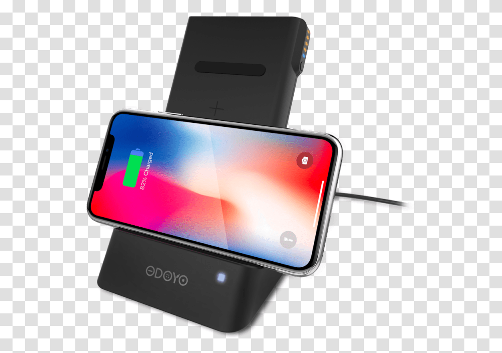Odoyo Xc25 Wireless Charging Dock And Portable Battery Pack Iphone, Electronics, Mobile Phone, Cell Phone, Screen Transparent Png