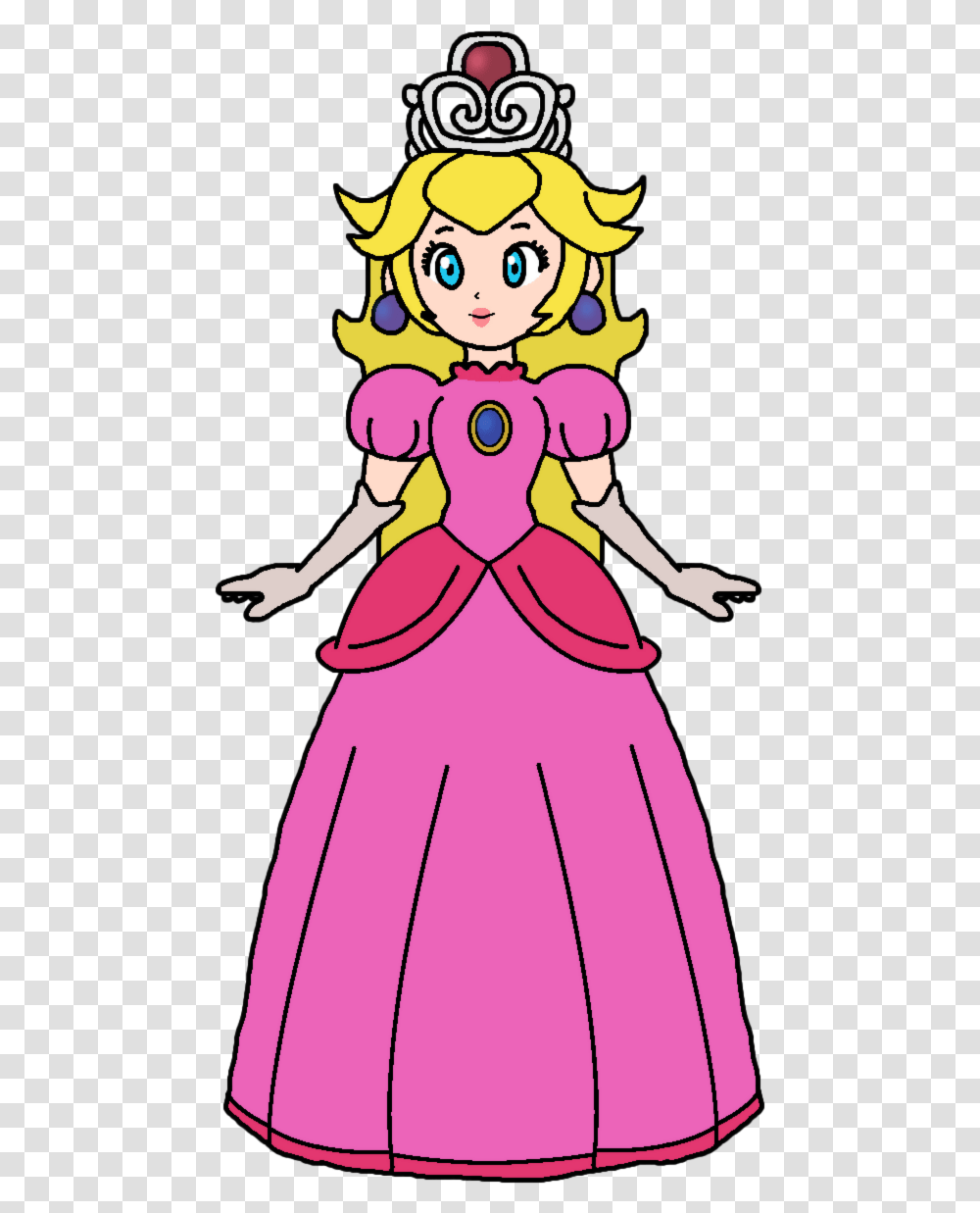 Odyssey By Katlime Peach Baby Pregnant Princess Peach, Person, Dress, Costume Transparent Png