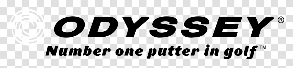 Odyssey Logo Black And White Odyssey Golf, Gray, World Of Warcraft Transparent Png