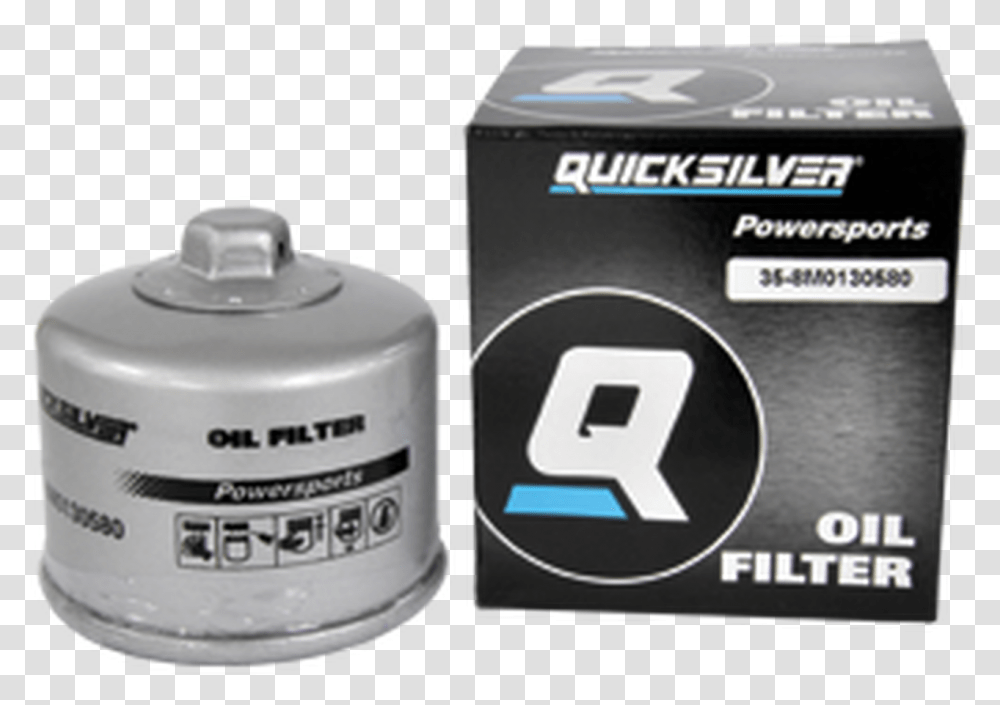 Oem Quicksilvermercury Kawaski Powersports Oil Filter Quicksilver, Label, Brick, Cylinder Transparent Png