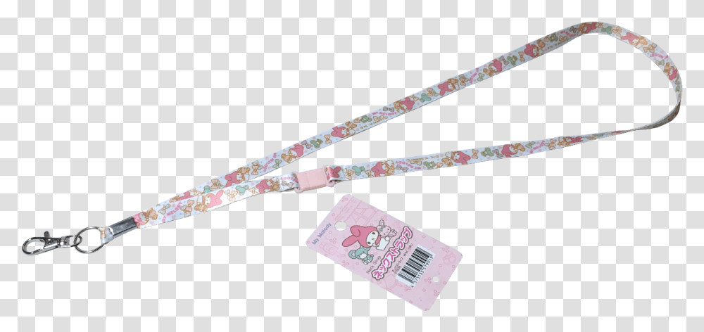 Of 7 Sanrio My Melody Polyester Kawaii Strings Hanger Strap, Bow, Sword, Blade, Weapon Transparent Png
