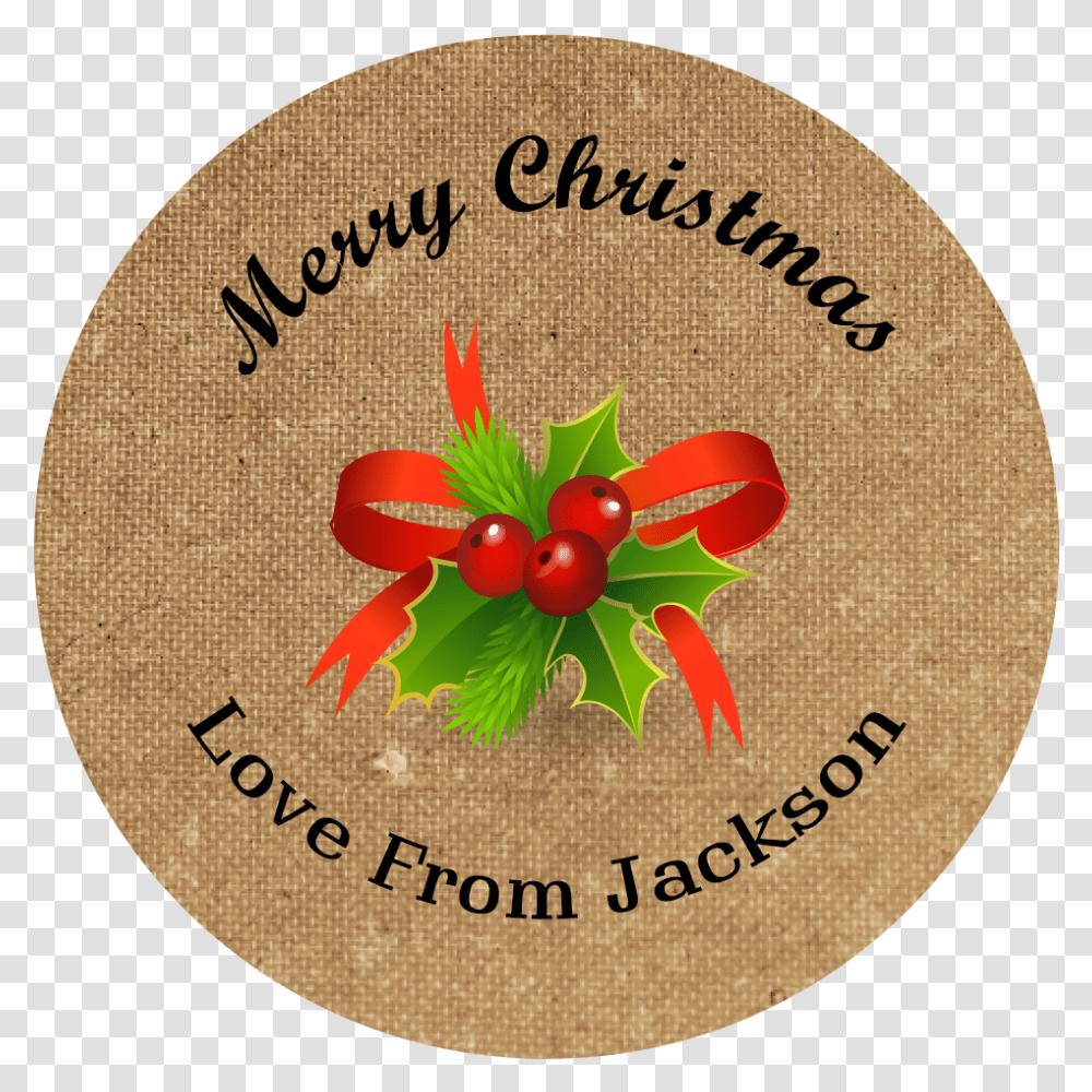 Of 8 Personalised Christmas Stickers Name Labels Christmas, Logo, Symbol, Trademark, Rug Transparent Png