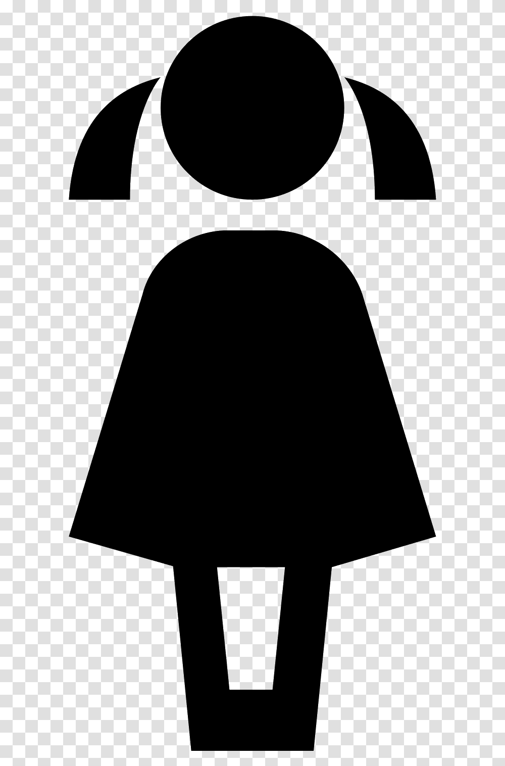 Of A Girl Black And White Children Icon, Gray, World Of Warcraft Transparent Png