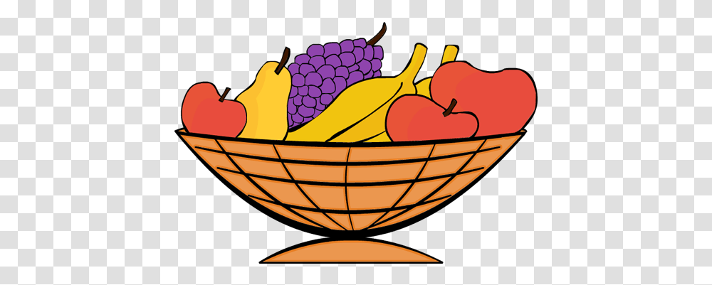 Of Clip Art Library Clipart Of Basket Of Fruits, Plant, Bowl, Food, Shopping Basket Transparent Png