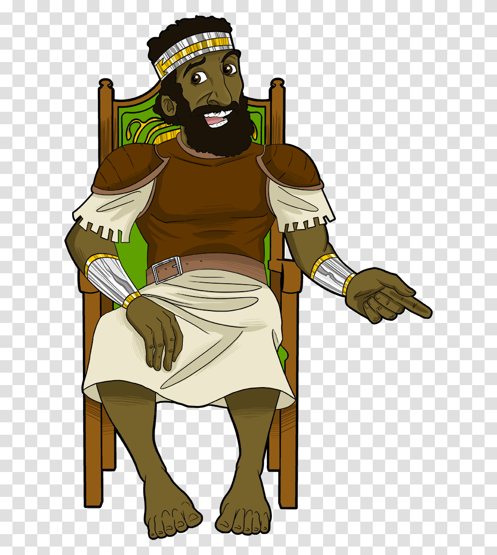Of David Clipart Bible Clipart King Saul, Person, Knight, Face Transparent Png