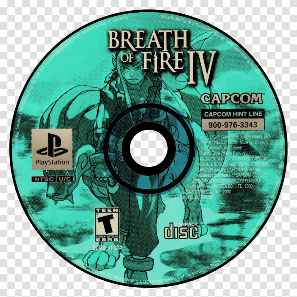 Of Fire Iv Capcom Logo, Disk, Dvd Transparent Png