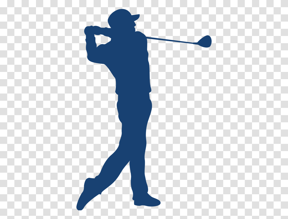 Of Golfer Hitting Ball, Person, Silhouette, People, Photography Transparent Png