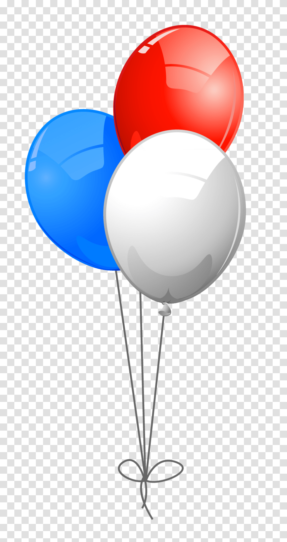 Of July Balloons Clipart Transparent Png