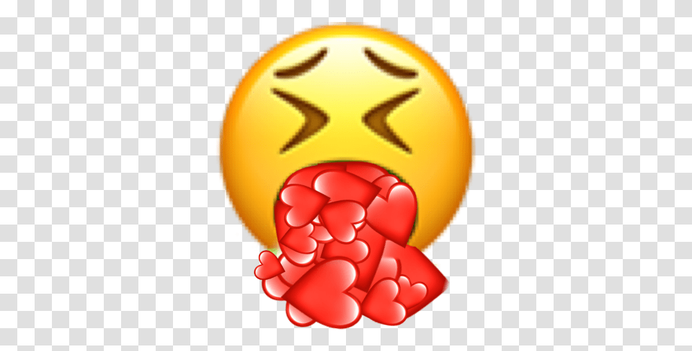 Of Love Barf Sick Lovely Emoji Pi Emoji Iphone Love, Balloon, Food, Pac Man Transparent Png