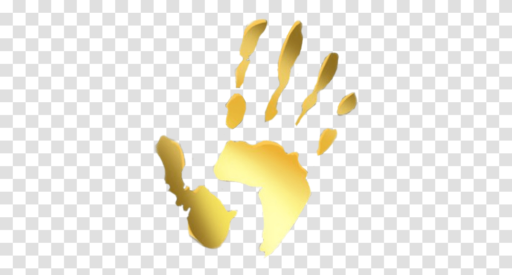 Of Oros Handprint If Gold Hand Print, Stain, Tobacco Transparent Png