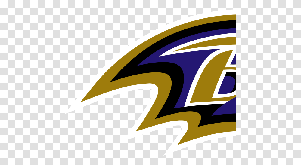 Of People Can't Name These Nfl Team Logos From Just A Cartoon Baltimore Ravens, Symbol, Label, Text, Sticker Transparent Png