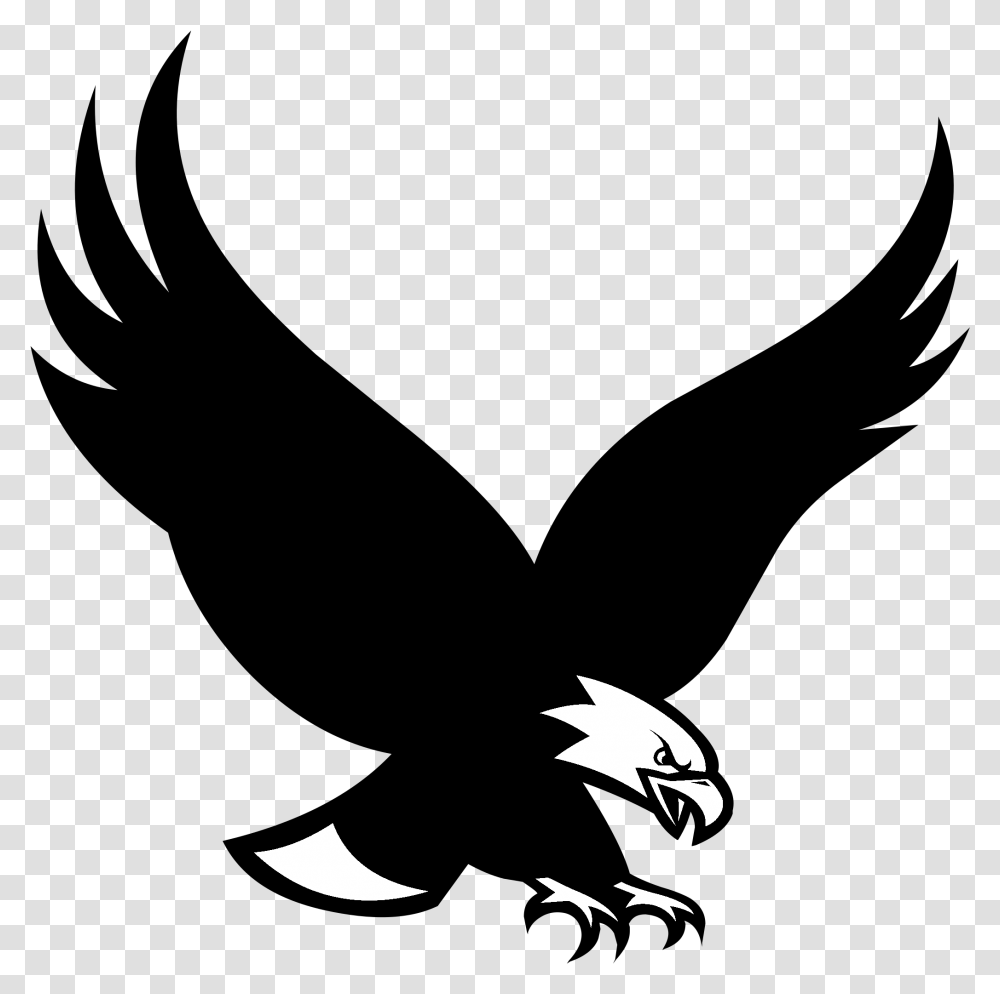 Of Preygolden Artblack And Whitefalconiformeskite Boston College Eagle Logo, Bird, Animal, Silhouette, Hook Transparent Png
