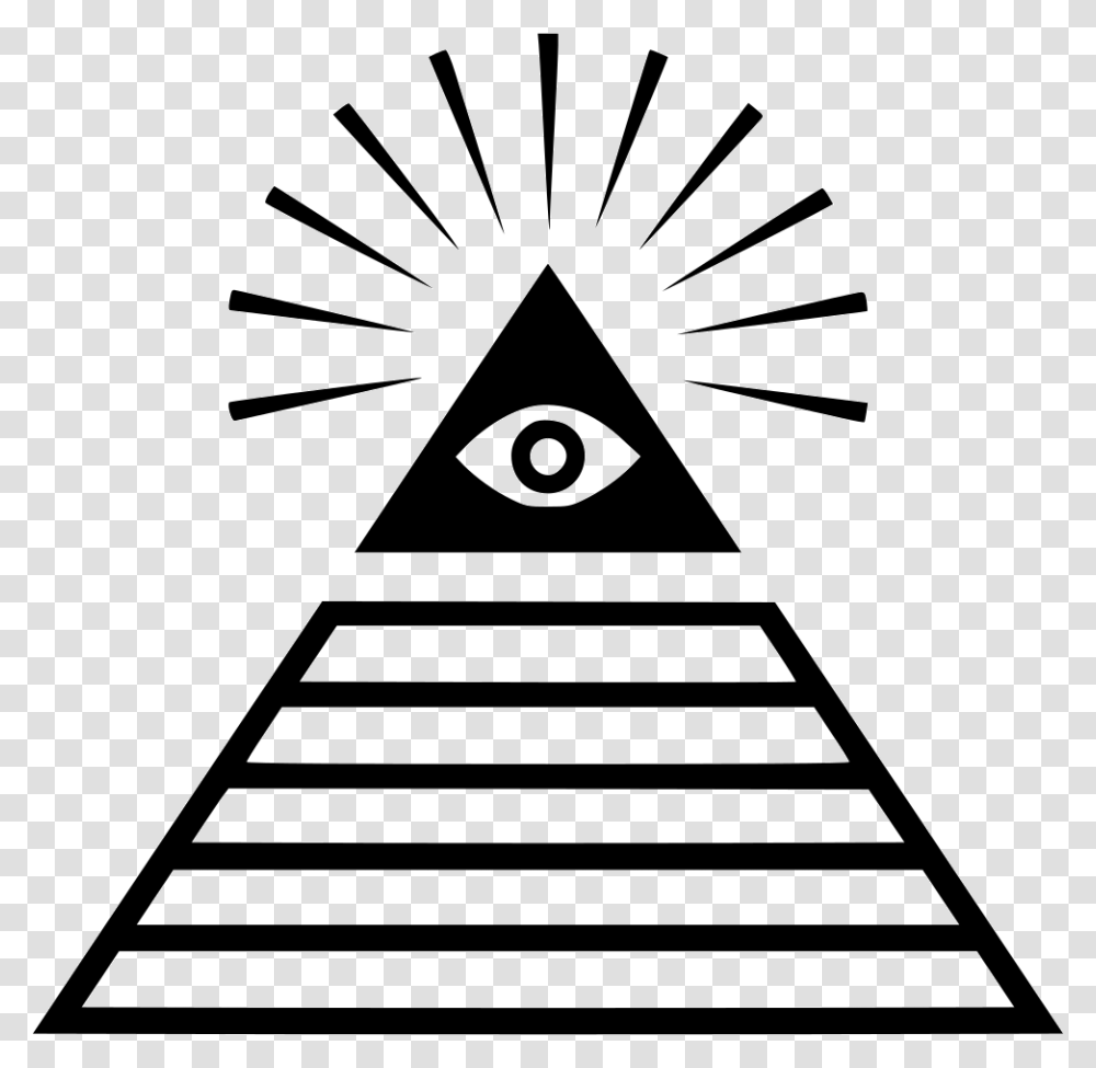 Of Providence Clip Art Transprent Pyramid With Eye, Triangle Transparent Png