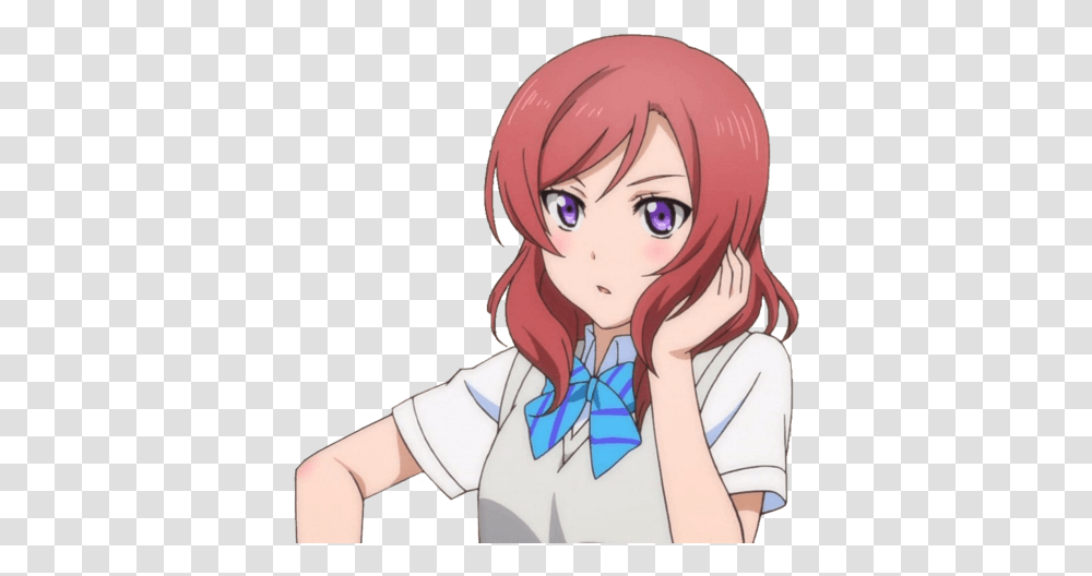 Of The Best Red Haired Anime Girls You'll Ever See Light Red Hair Anime Girl, Manga, Comics, Book, Person Transparent Png