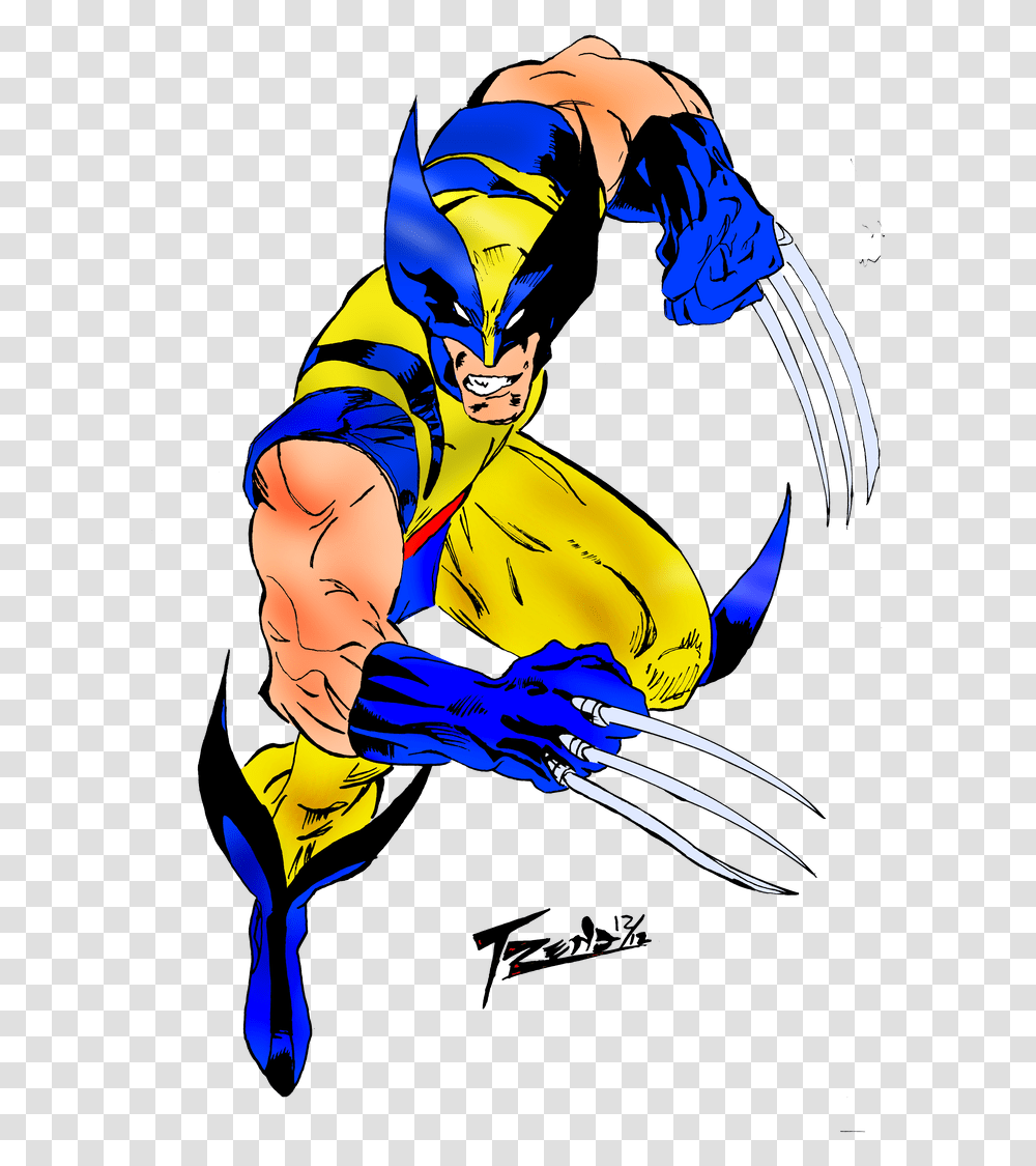 Of The X Men X Men Wolverine Cartoon, Person, Human, Hand Transparent Png