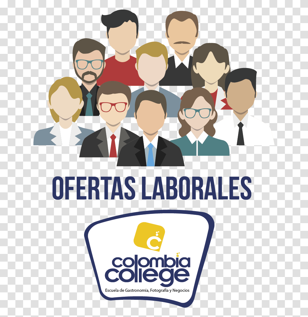Ofertas Laborales Pic Group Of People Animation, Audience, Crowd, Person, Human Transparent Png