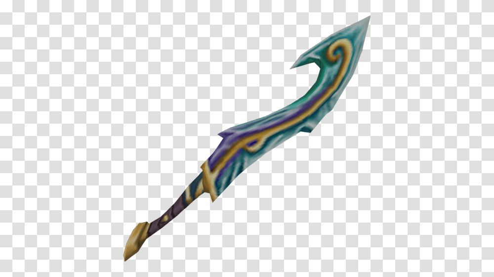 Off Hand Attuned Crystal Dagger, Animal, Sea Life, Weapon, Weaponry Transparent Png