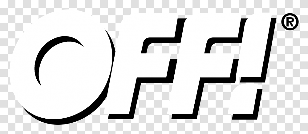 Off Logo Black And White Circle, Number, Alphabet Transparent Png