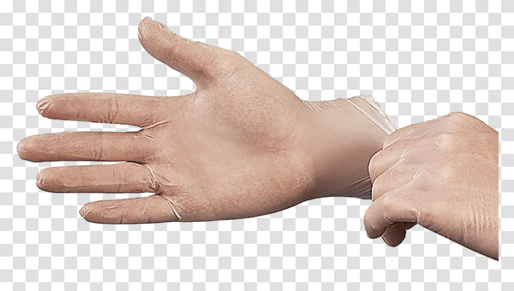 Off White ColourTitle Canpaco Glove, Hand, Wrist, Person, Human Transparent Png