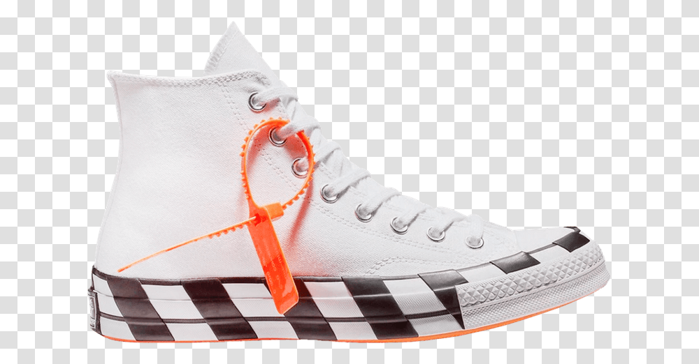 Off White Converse, Apparel, Shoe, Footwear Transparent Png