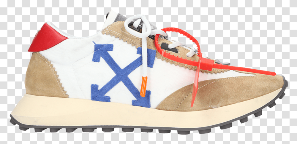 Off White Running Sneakers, Apparel, Footwear, Shoe Transparent Png