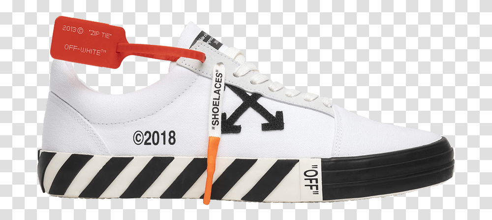 Off White Vulc Low White, Apparel, Shoe, Footwear Transparent Png
