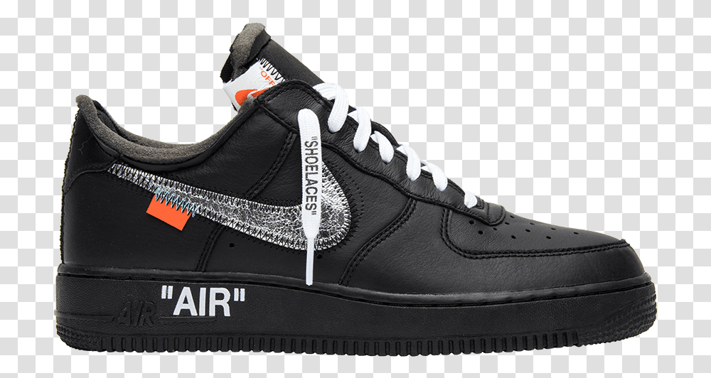 Off White X Moma Air Force, Shoe, Footwear, Apparel Transparent Png