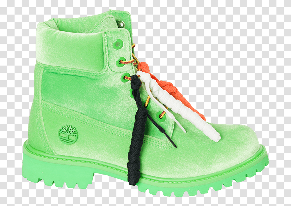 Off White X Timbs, Apparel, Footwear, Shoe Transparent Png
