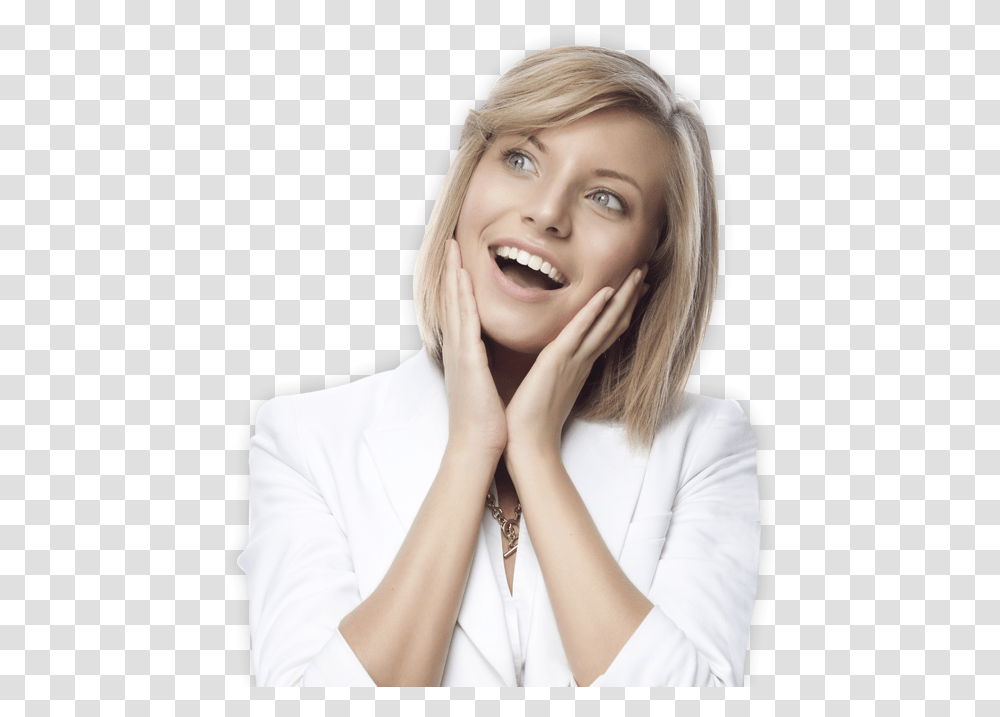Offer Smiling Lady Girl, Face, Person, Female, Woman Transparent Png