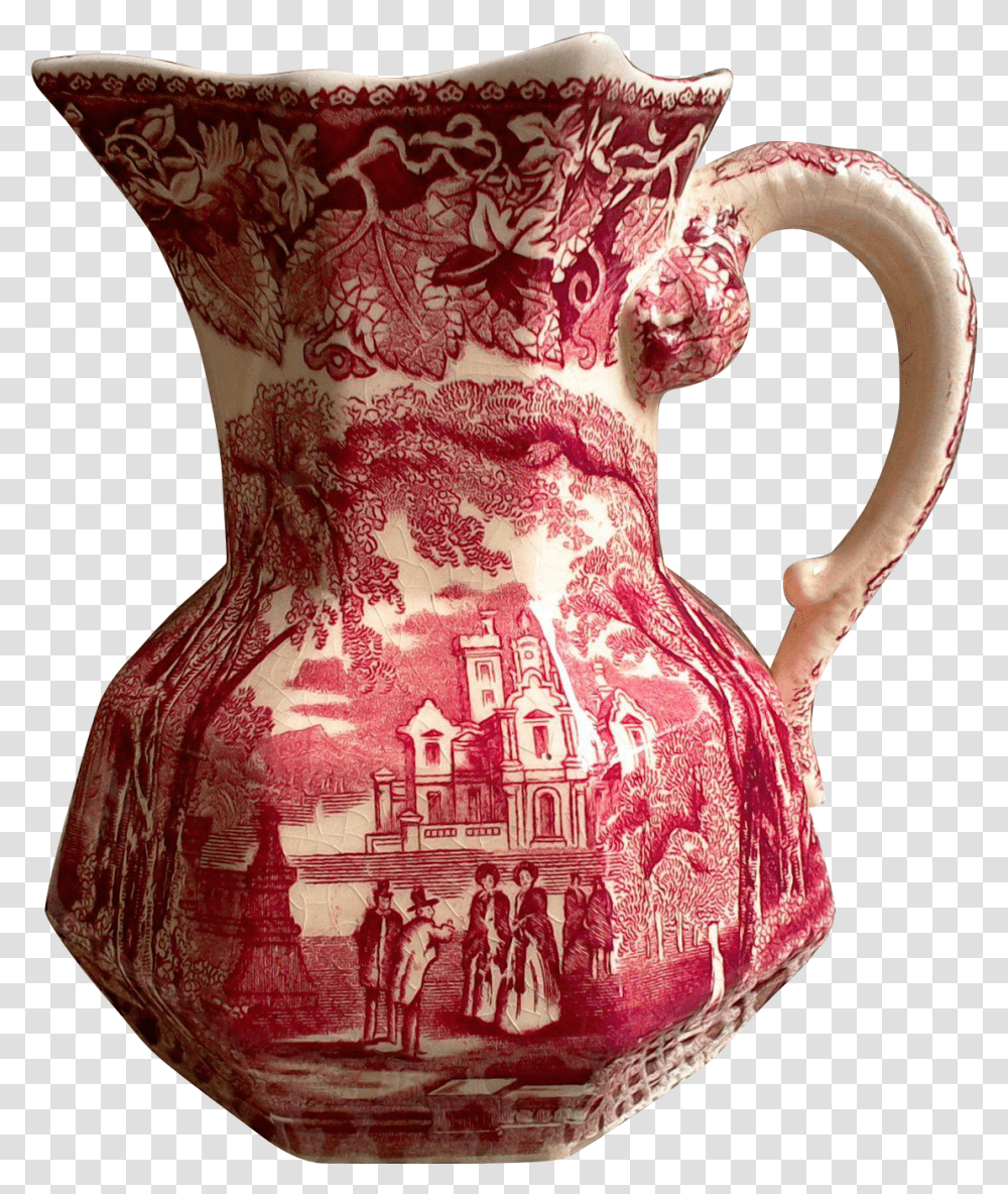 Offering A Beautiful Large Pitcher In An Octagon Shape Ceramic, Jug, Pottery, Person, Human Transparent Png