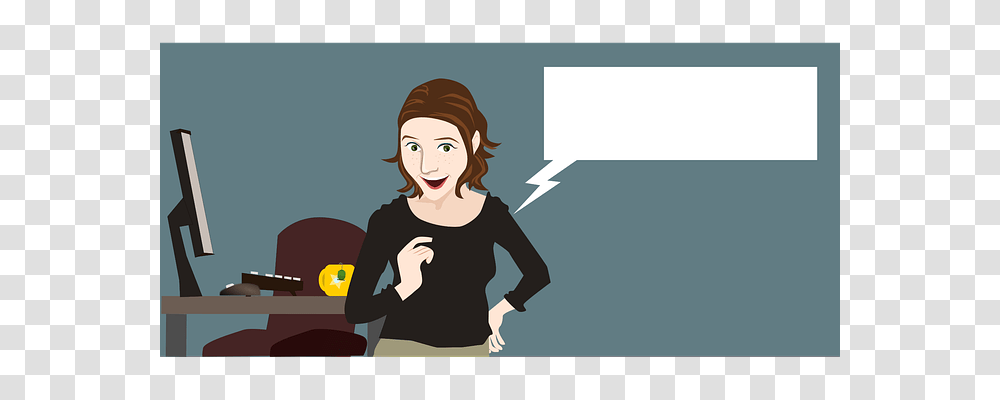 Office Technology, Person, Female, Sleeve Transparent Png