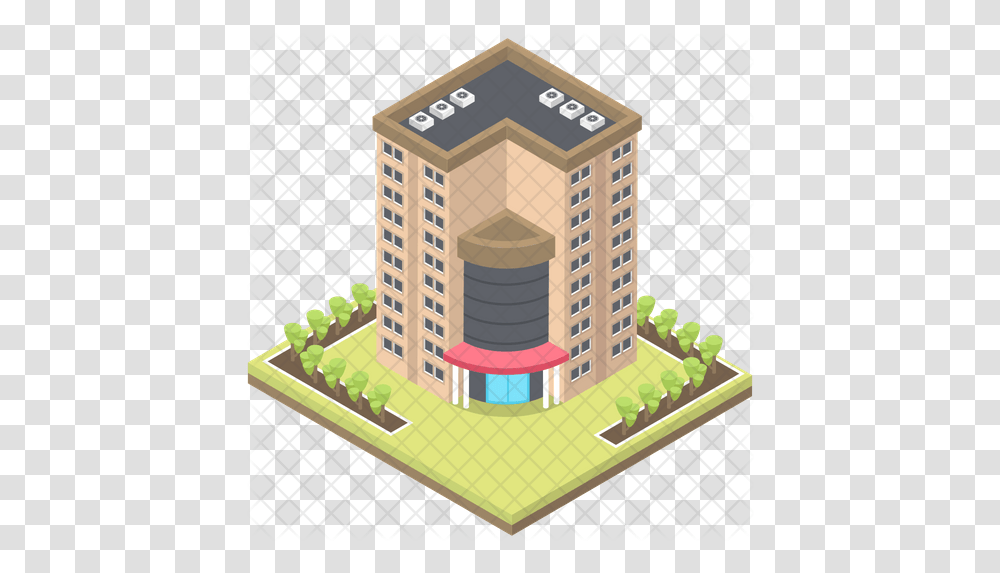 Office Building Icon House, High Rise, City, Urban, Toy Transparent Png