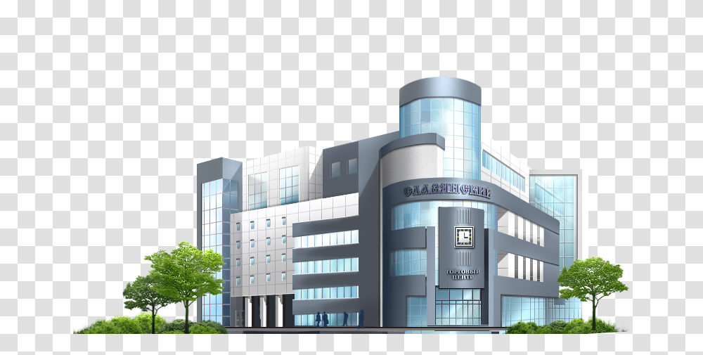 Office Building, Urban, City, High Rise Transparent Png