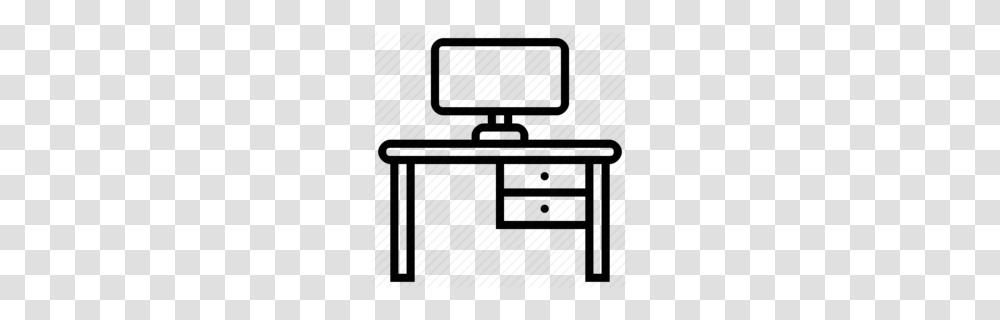 Office Cabins Clipart, Furniture, Monitor, Screen, Electronics Transparent Png