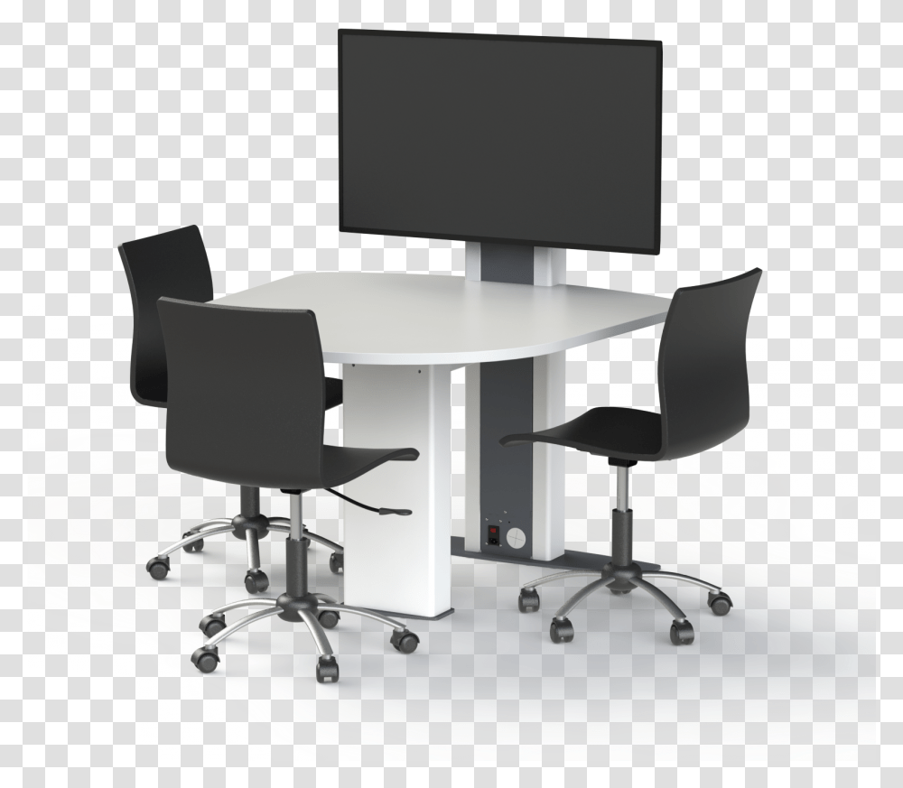 Office Chair Download Office Chair, Furniture, Indoors, Table, Desk Transparent Png