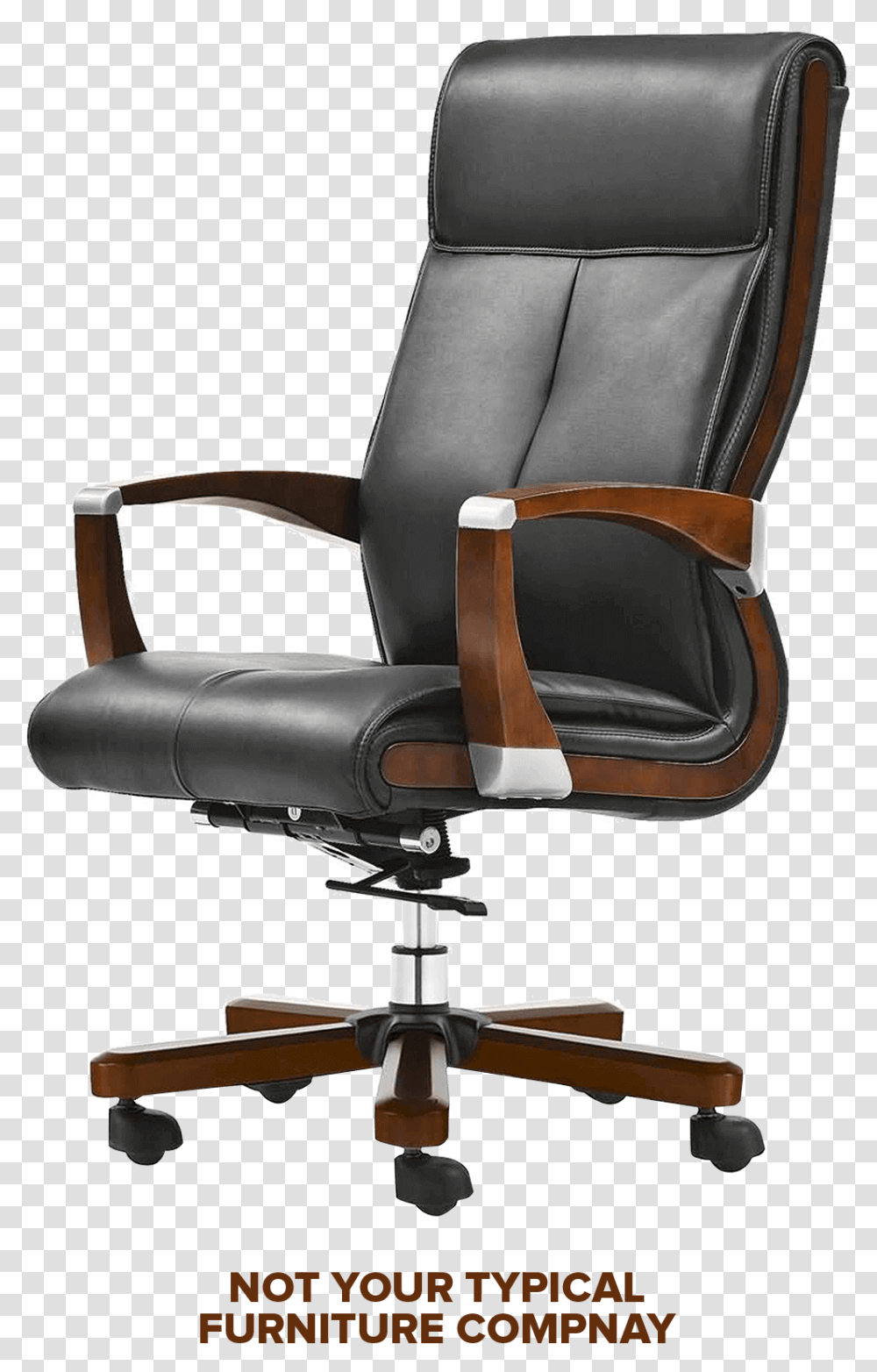 Office Chair, Furniture, Armchair, Cushion Transparent Png