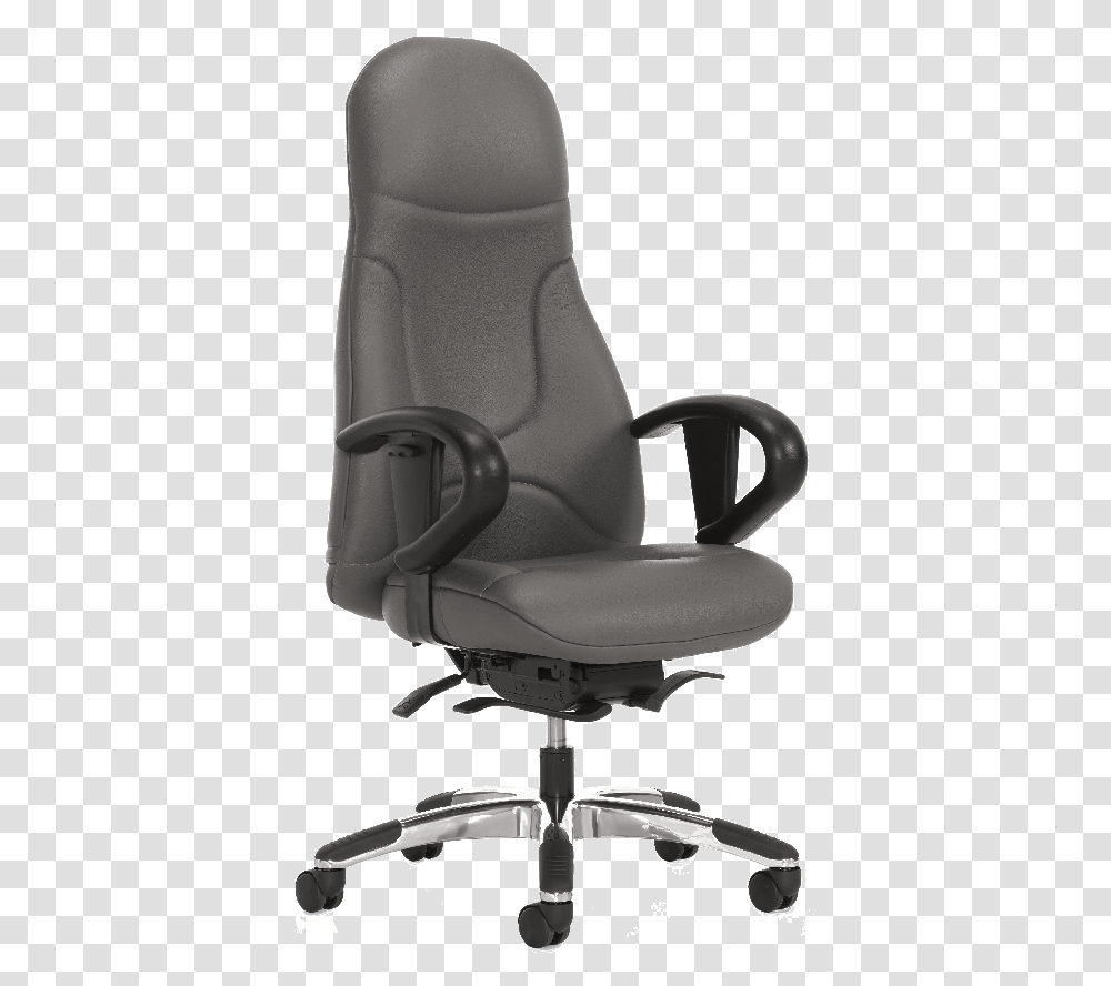 Office Chair, Furniture, Armchair, Cushion Transparent Png