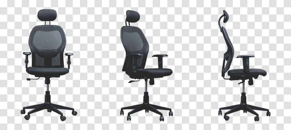 Office Chair, Furniture, Cushion, Headrest, Armchair Transparent Png