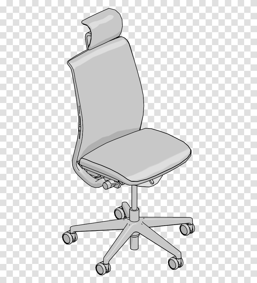 Office Chair, Furniture, Cushion, Lamp, Headrest Transparent Png