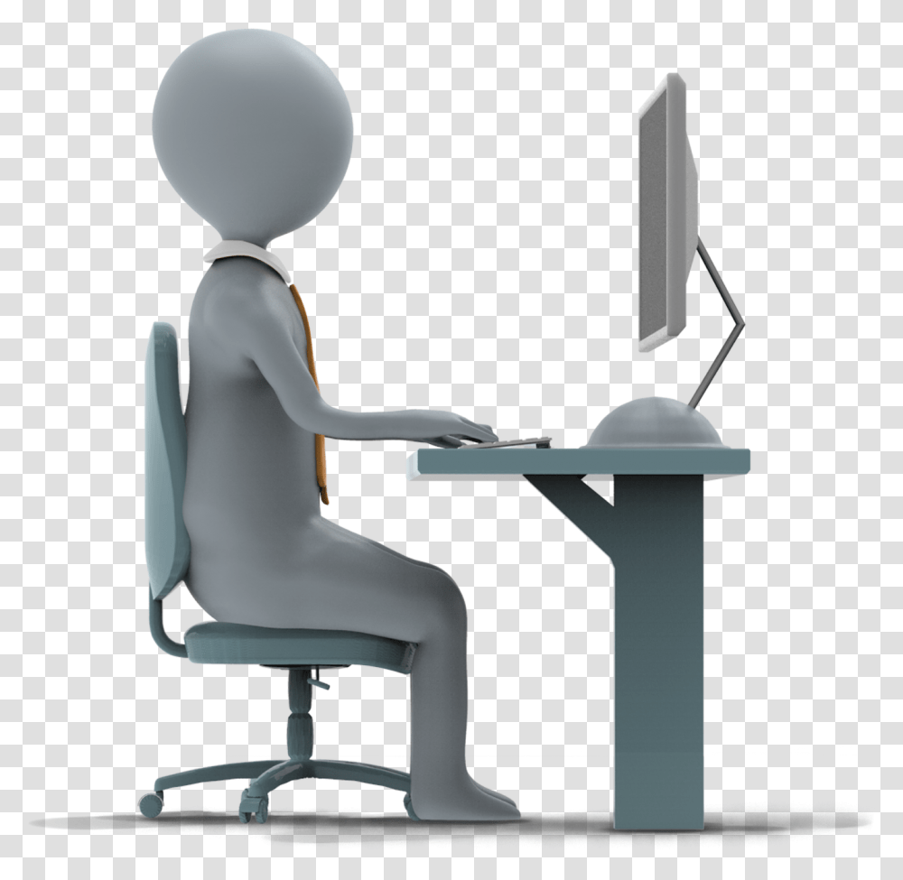 Office Chair, Furniture, Sitting, Cushion Transparent Png