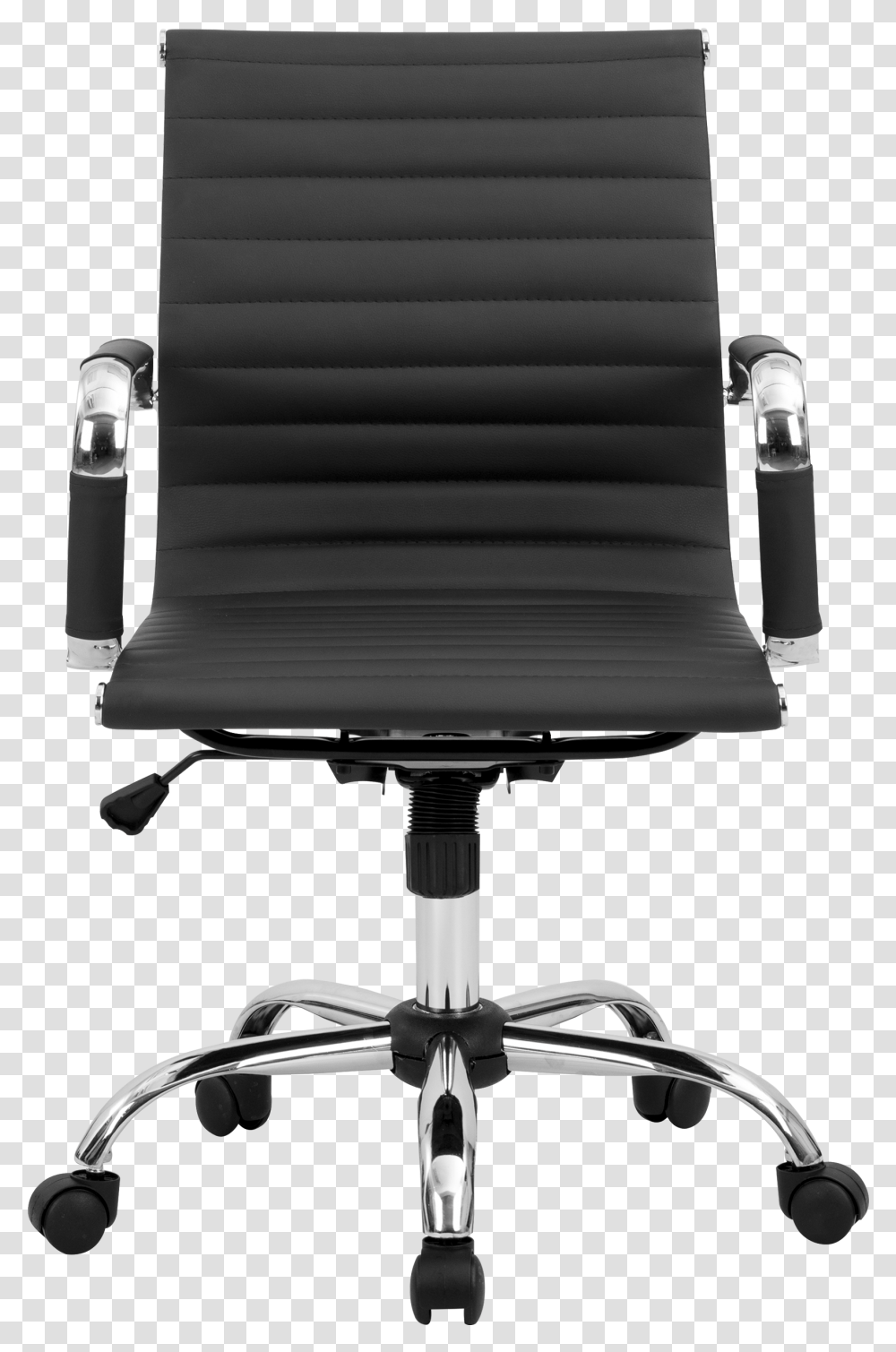Office Chair Grey Back, Furniture, Cushion, Armchair, Bed Transparent Png