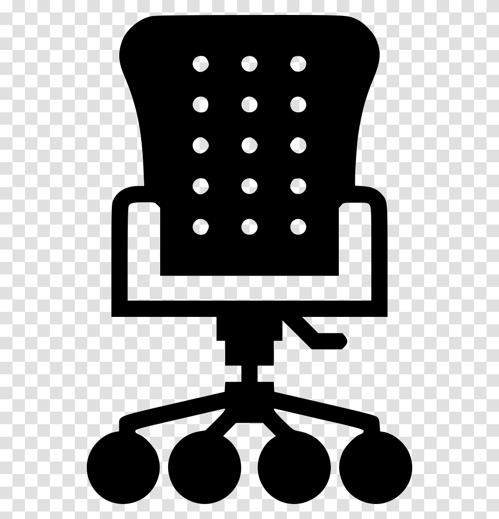 Office Chair, Texture, Polka Dot Transparent Png