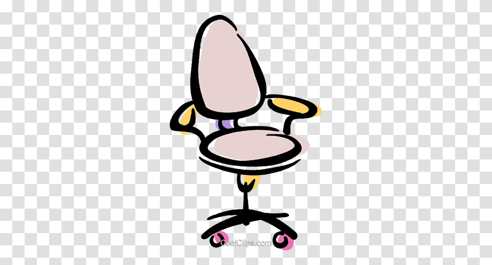 Office Chairs Royalty Free Vector Clip Art Illustration, Furniture, Cushion Transparent Png