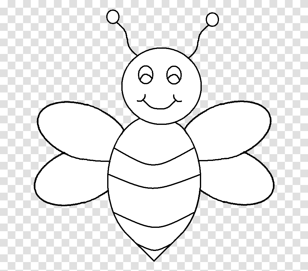 Office Clipart Man Bee Black Amp White White Honey Bee Black Background Clipart, Animal, Invertebrate, Insect, Soccer Ball Transparent Png