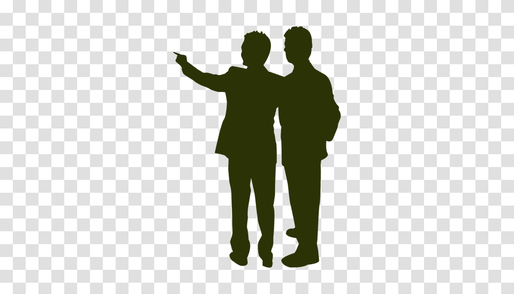 Office Collegue Talking Silhouette, Person, Human, Hand, People Transparent Png