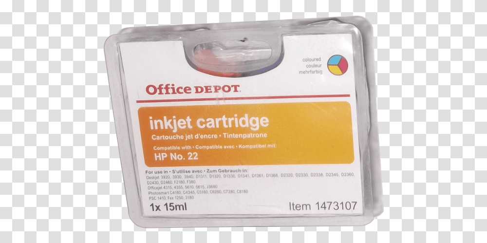 Office Depot Compatible Hp No 22 Inkjet Cartridge Gadget, Wasp, Bee, Insect, Invertebrate Transparent Png