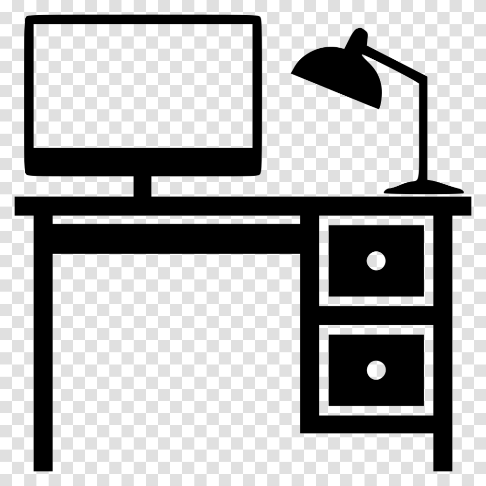 Office Desk Office Desk Icon, Furniture, Table, Computer, Electronics Transparent Png